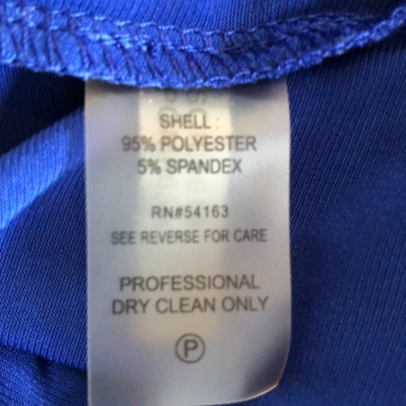 Calvin Klein Draped Neck Tank Blouse - Picture 6 of 6